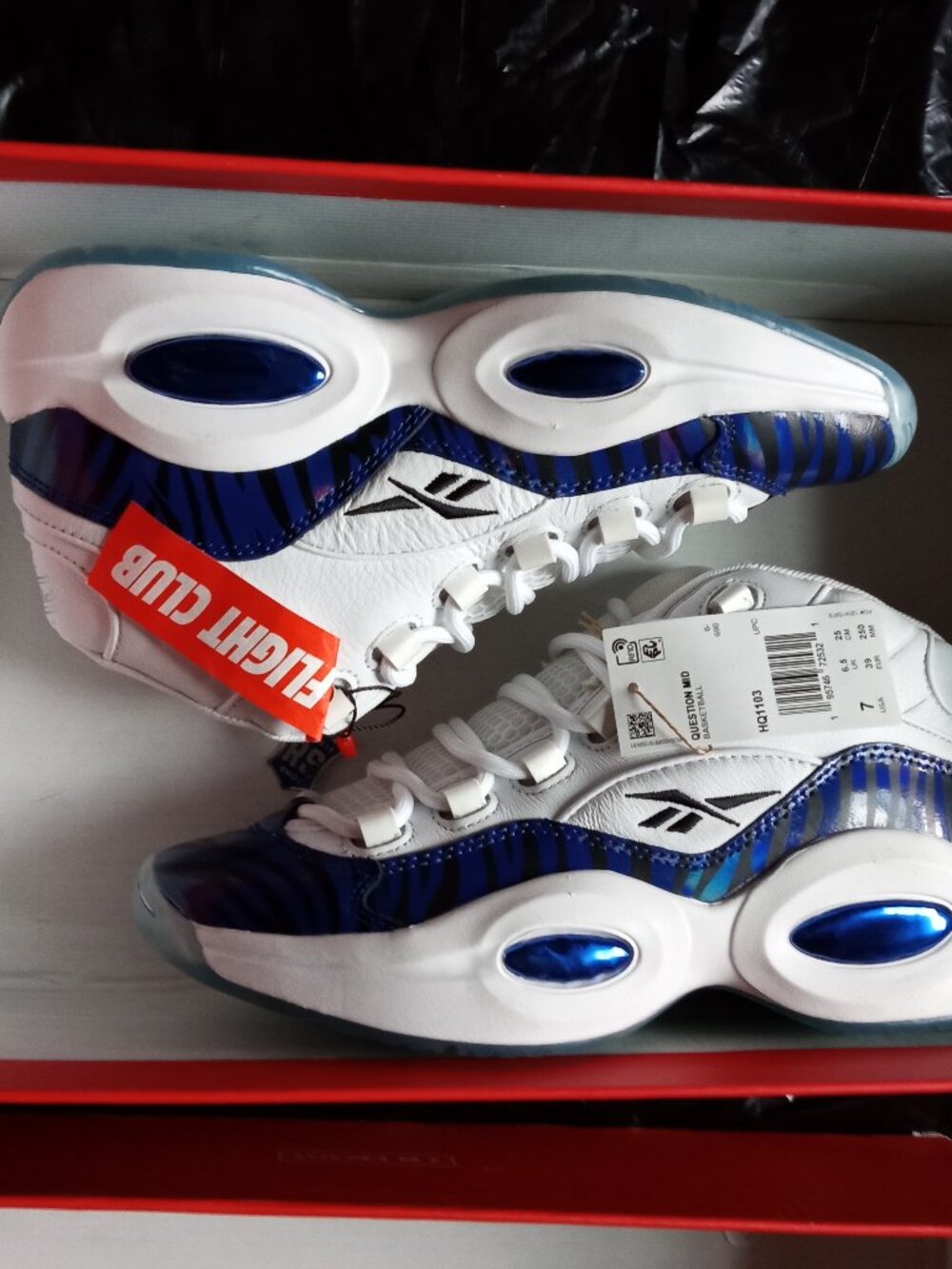 (NWB) Panini x Question Mid Big Kid 'Tiger Prizm' GS 7Y